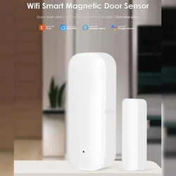 For Tuya WiFi For Zigbee Door Sensor Window Entry Sensor Smart Home Alarm Smart Life App Control DoorDetector