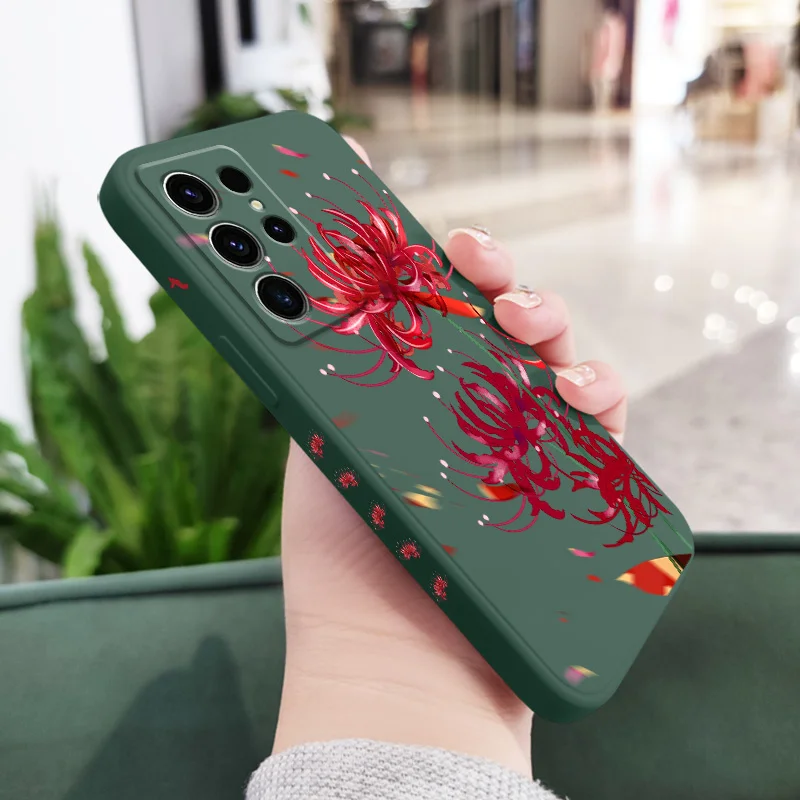Elegant Higan Flower Phone Case Cover