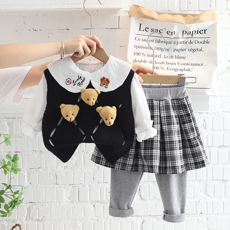 LZH 2022 New Baby Boy Clothes Autumn Plaid Newborn Kids Suit Turn Down  Collar Top + Pants Fashion Two Pieces Sets 1-5 Years Old - AliExpress