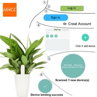HHCC Flower Monitor Flora Garden Care Plant Grass Soil Water Fertility Smart Tester Sensor Flower Gardening Detector For Xiaomi - Image 5