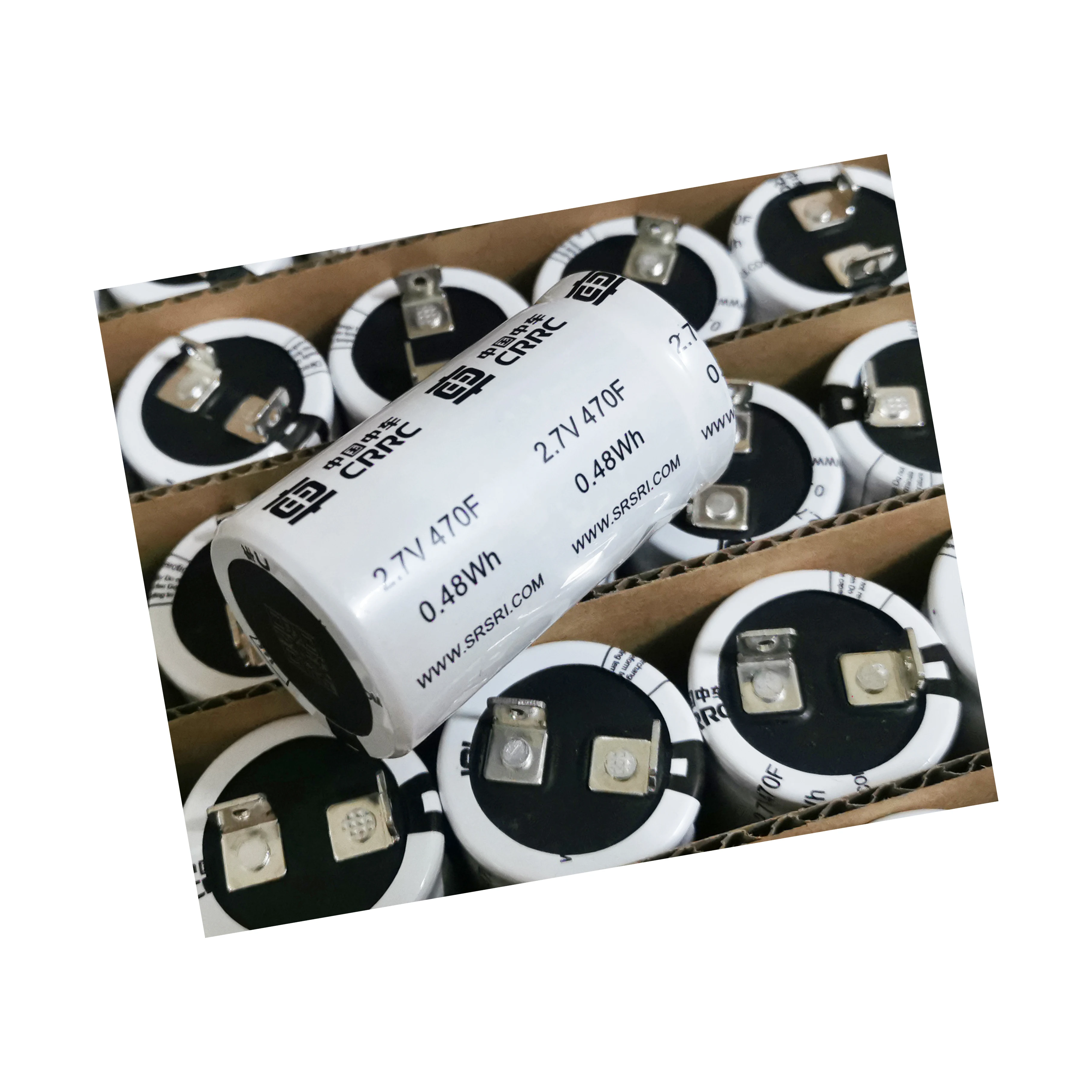 Crcc Super Condensatori Farad Condensatore 2.7V 470F Supercondensatori Condensatore 0.48Wh