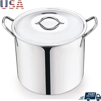 12 Quart Stainless Steel Stockpot 1