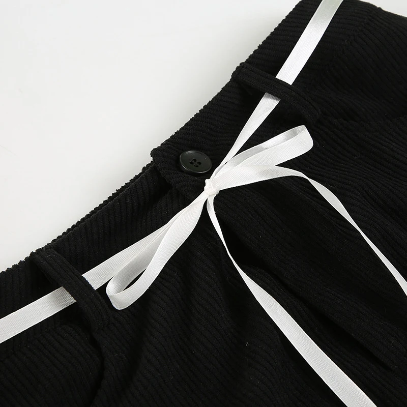 y2k Skirt Women Aesthetic Clothes Contrast Color Tie-up Low Waist Furry Patchwork Short Mini Skirt 2000s Streetwear