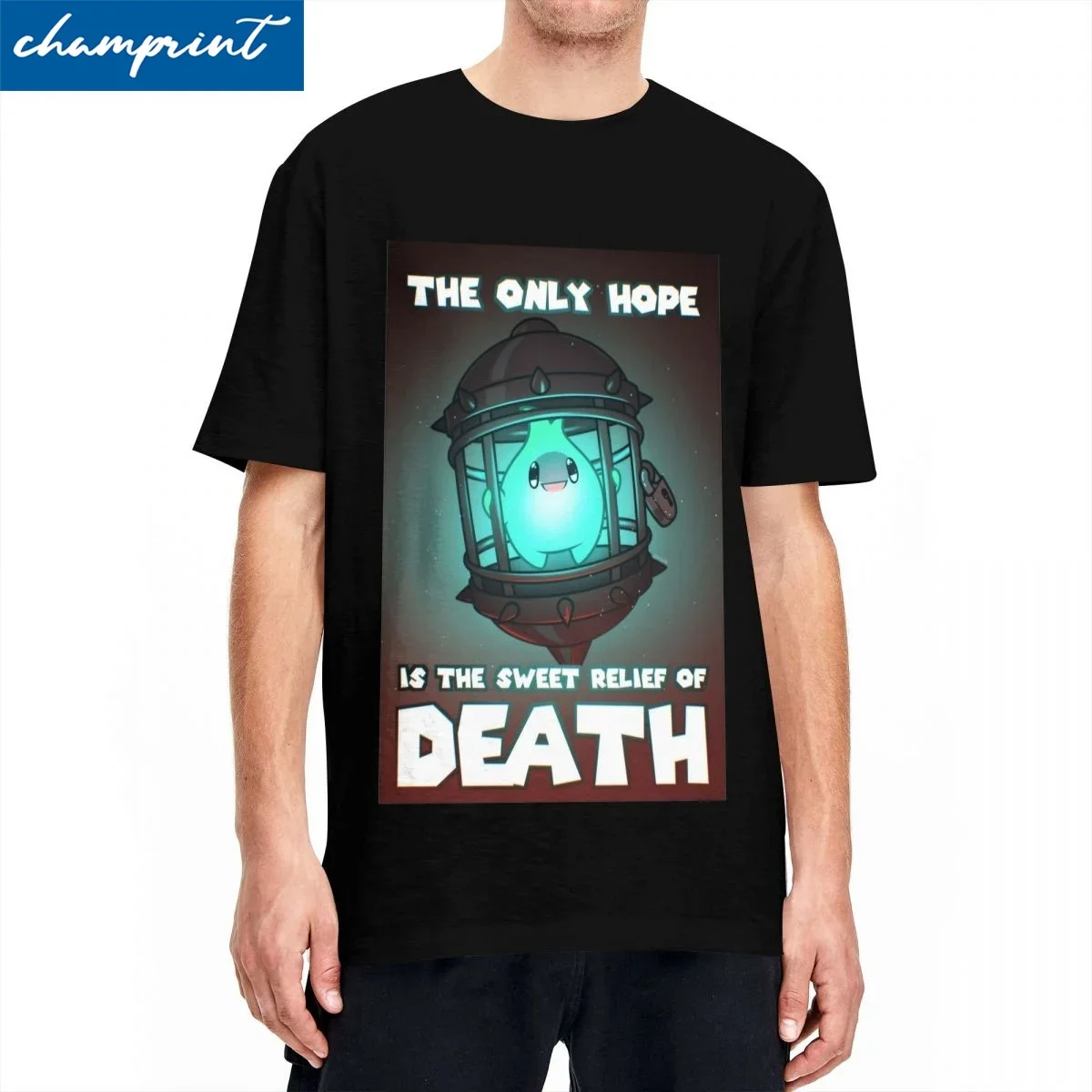 

Lumalee The Only Hope T Shirt Men Cotton Clothing Harajuku Round Neck Short Sleeve