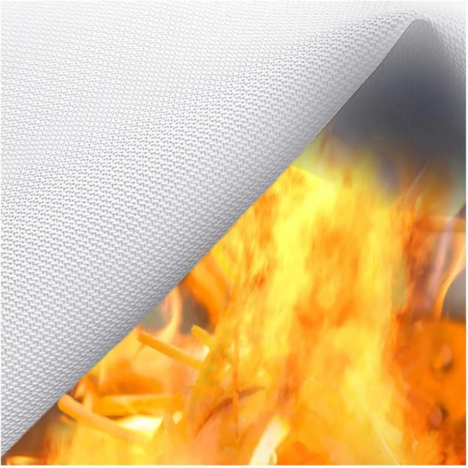 Hot 1/1.2/1.5/2M Fire Blanket Fighting Fire Extinguishers Tent Emergency Blankets Survival Fiberglass Shelter Safety Cover
