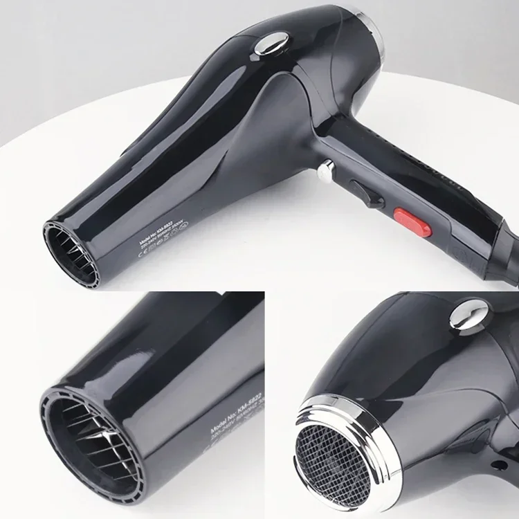 Kemei KM-5822 3500W high-power three temperature regulation professional hair dryer with high quality 5