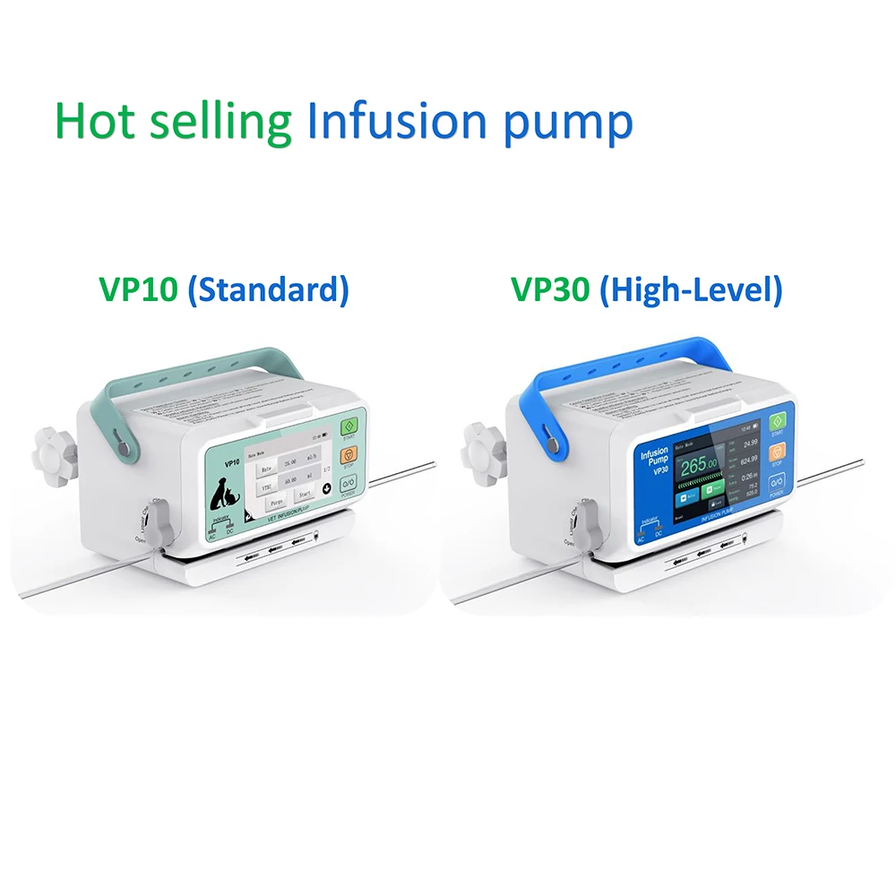 

SH-VP10 /SH-VP30 Portable Infusion Pump Electronic LCD Display Real Time Rechargable For Animals/Human
