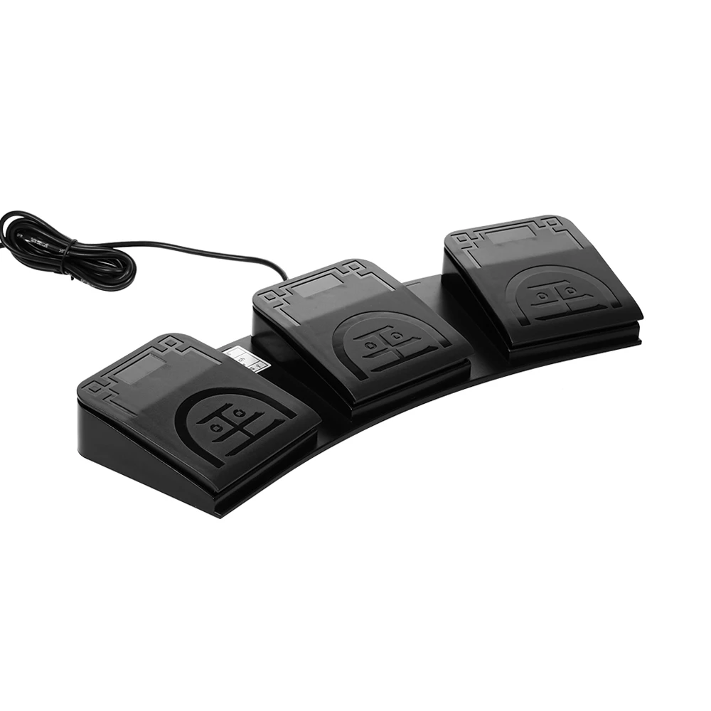 Discrimineren Soeverein geloof Fs2020u1 Usb Triple Foot Switch Control Key Customized Computer Keyboard  Mouse Action Pedal For Medical Devices Computers Office - Usb Gadgets -  AliExpress