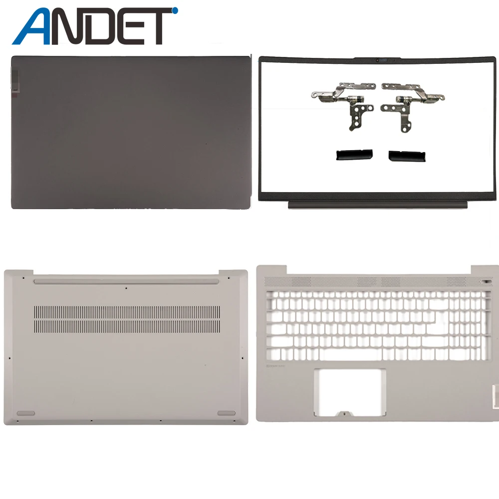 

New notebook For Lenovo ideapad 5-15IIL05 5-15ARE05 5-15ITL05 LCD Back Cover Front Bezel Palmrest Bottom Case Hinges 5CB0X56073