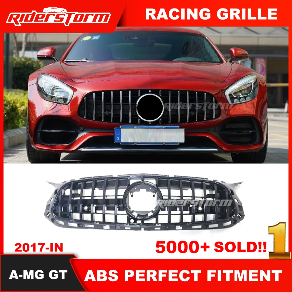 

Передняя гонка GT решетка для am g GT 2017 модель для am g gt Модель автомобиля 2 дверь спортивный автомобиль GT решетка купе am g автомобиль