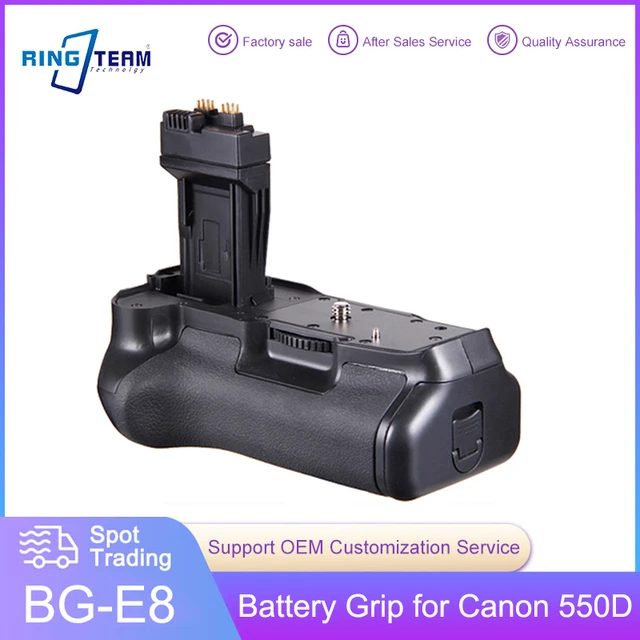 Canon kiss x4, Battery grip BG-E8