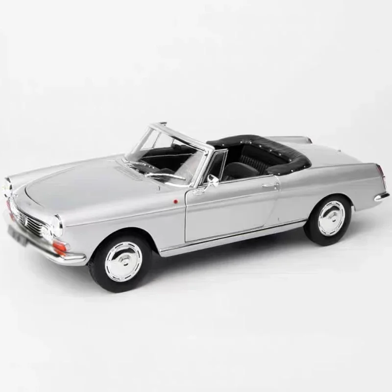 

Diecast 1:18 Scale NOREV 404 Open Car 1967 Car Model Alloy Vehicle Metal Adult Boys Souvenir Gift Hobby Toys Collectible Display