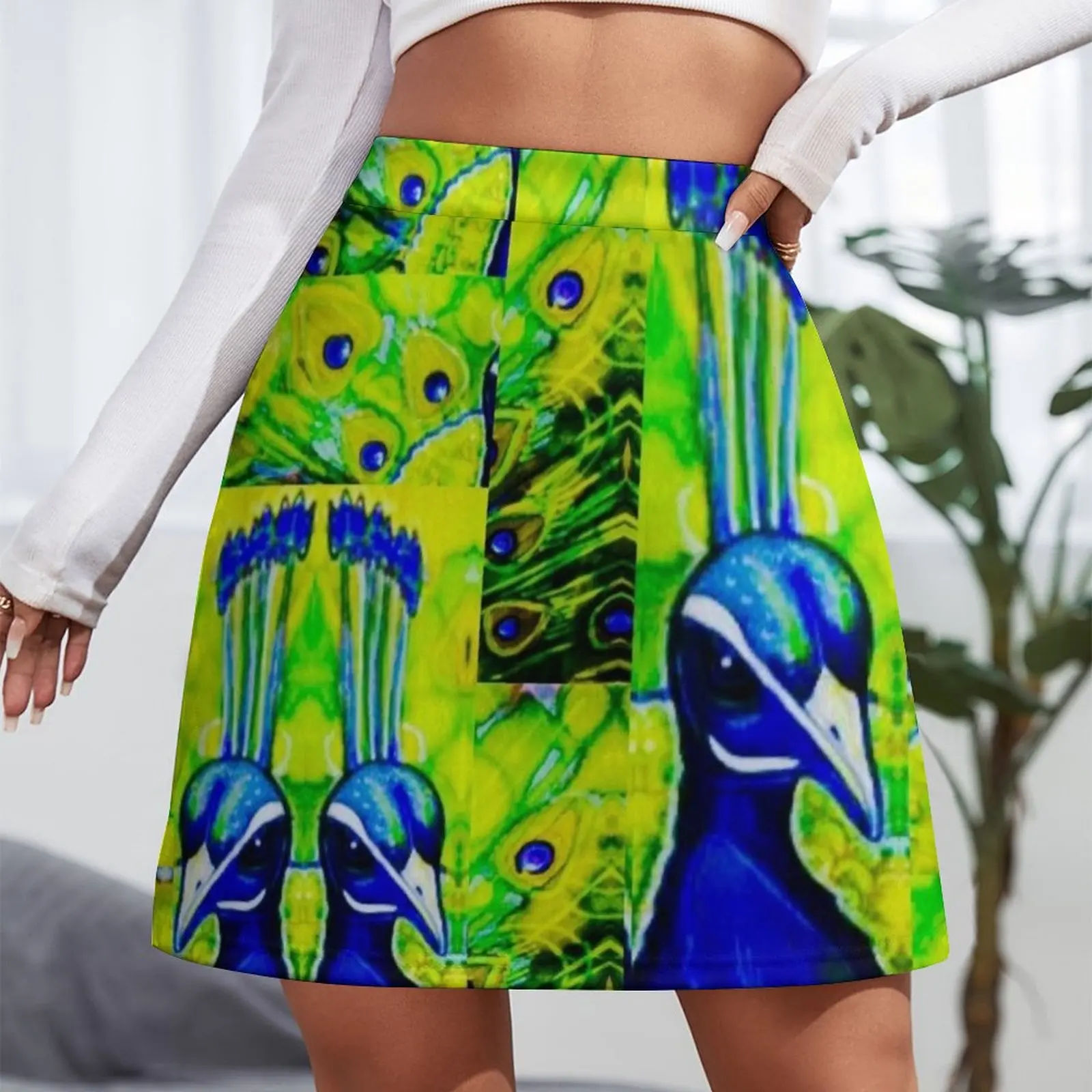 laurens peacock Mini Skirt japanese kawaii clothes cosplay korean luxury clothing korean women's clothes
