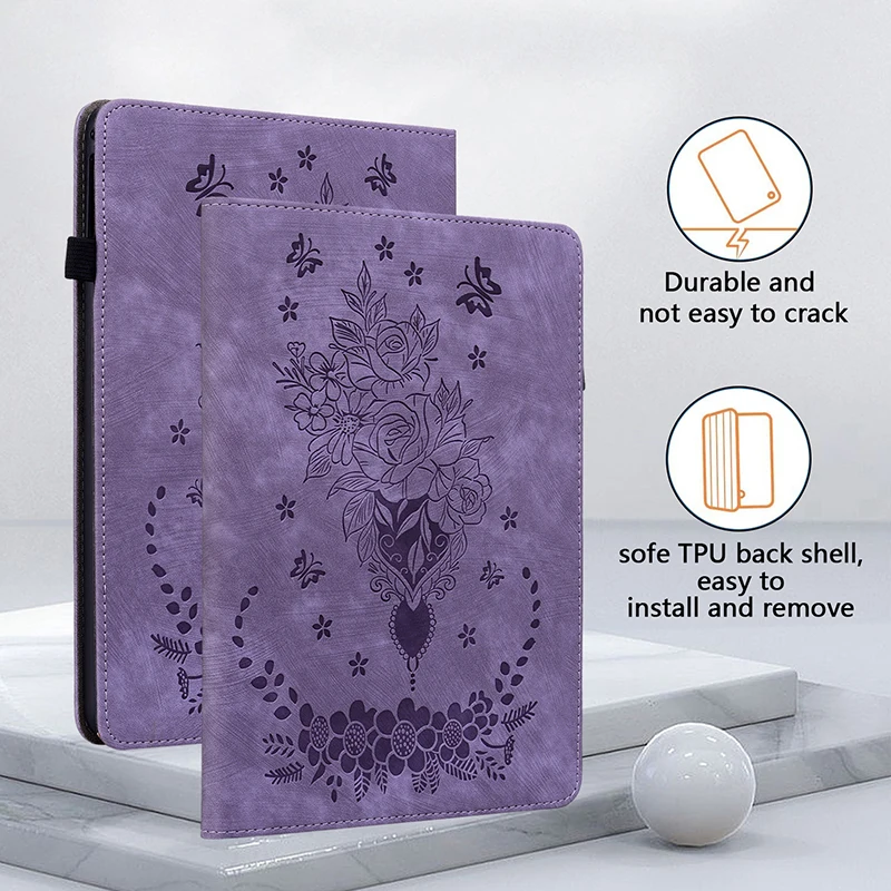 Premium Leather Tablet Cover - Universal Fit