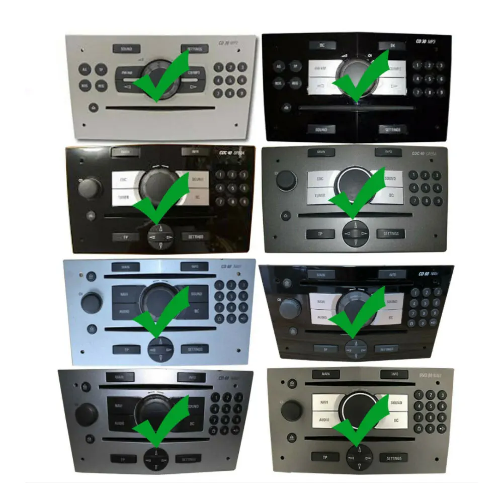 자동차 블루투스 5.0 오디오 무선 Aux 어댑터, Opel Corsa D Astra H Zafira Vectra Tigra Movano CD30 MP3 CD60 CDC40 CD 라디오