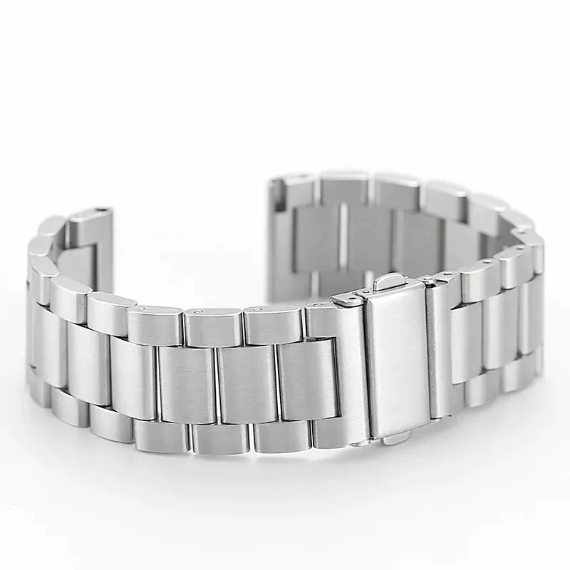 18mm 22mm 20mm Watch Band For Samsung Galaxy Watch 7/6/5/4/3 40mm 44mm S3 Active2 Huawei Watch GT4 GT3 Gt2e Stainless Steel Band