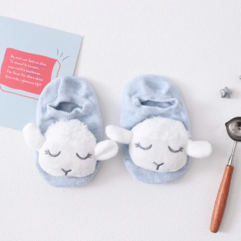 Baby Socks 36 Colors Toy Slipper Girls Boys Newborn Accessories Anti Slip Cartoon Kids Toddlers Gift Infant Children Clothes