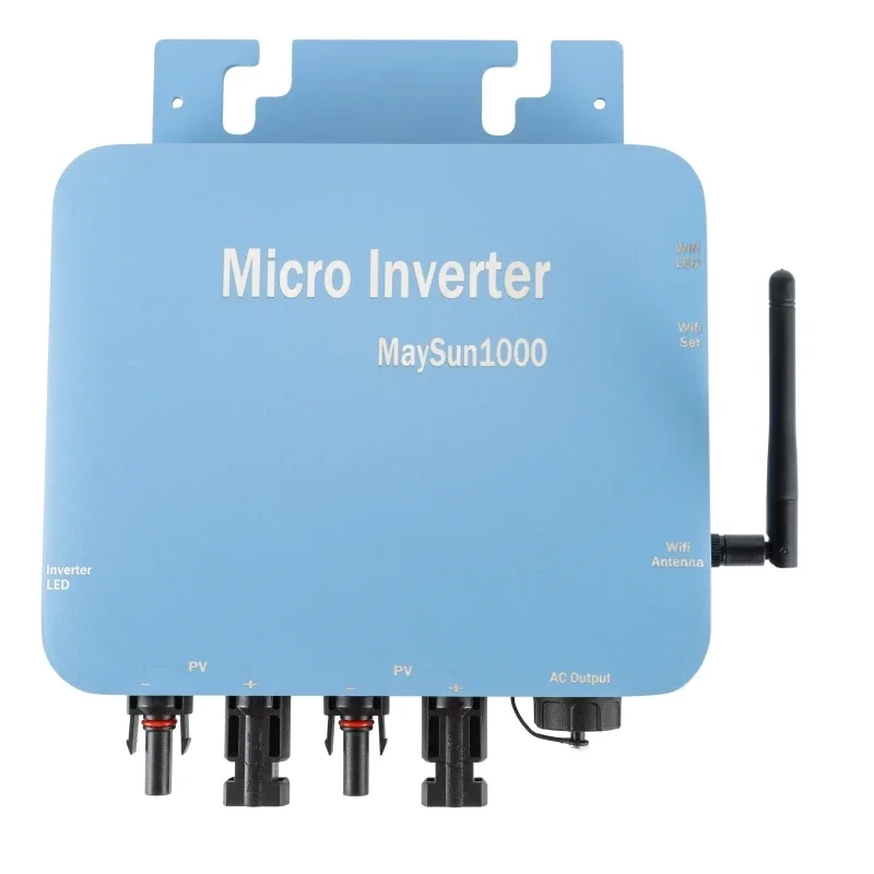 Solar Grid Micro Inverter 600W/700W/800W/1000W/1200W/1300W/1400W/1500W Converter Pure Sine Wave built-in WIFI MPPT grid solar inverter