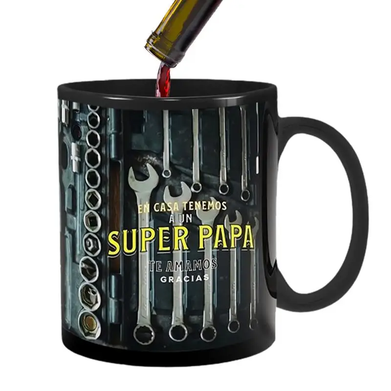 

Funny Coffee Mug Funny Black Ceramic Mug For Coffee Large Mechanic Toolbox Coffee Cup For Soup Beer Whiskey Wine Water Juice