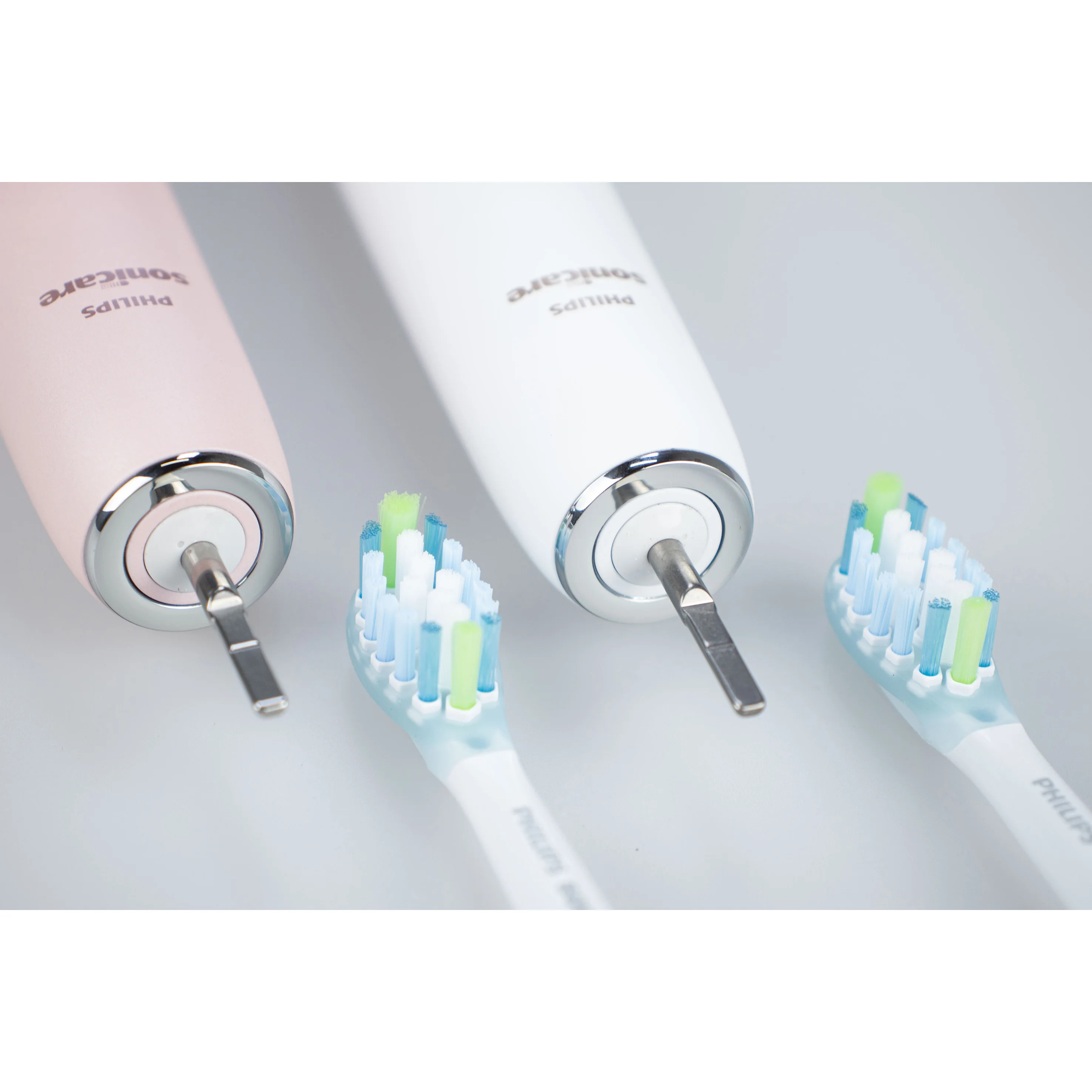 Philips Sonicare DiamondClean 9000 HX9913 Rechargeable Electric Power Toothbrush, Pink， White