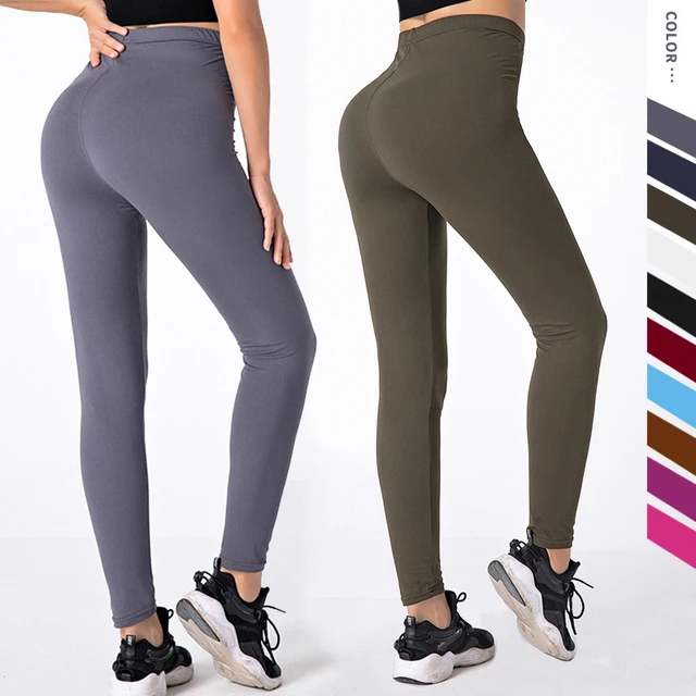 Yoga Pants Women with Pocket Plus Size Leggings Sport Girl Gym Leggings  Women Tummy Control Jogging Tights Female Fitness Pants - AliExpress