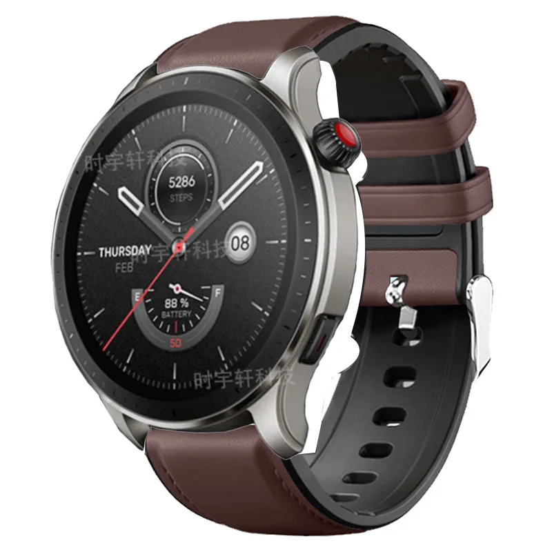 Ǹ  GTR4 ð , Huami Amazfit GTR 4, 3, 2, 2e, 47mm, Pace, Stratos 3 2 Ʈ , GTR3 Pro ð , 22mm