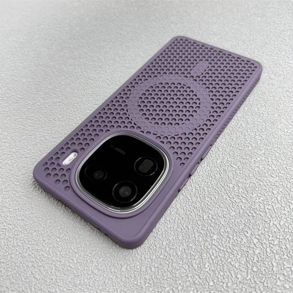 Honeycomb Heat Dissipation Breathable Magnetic Phone Case