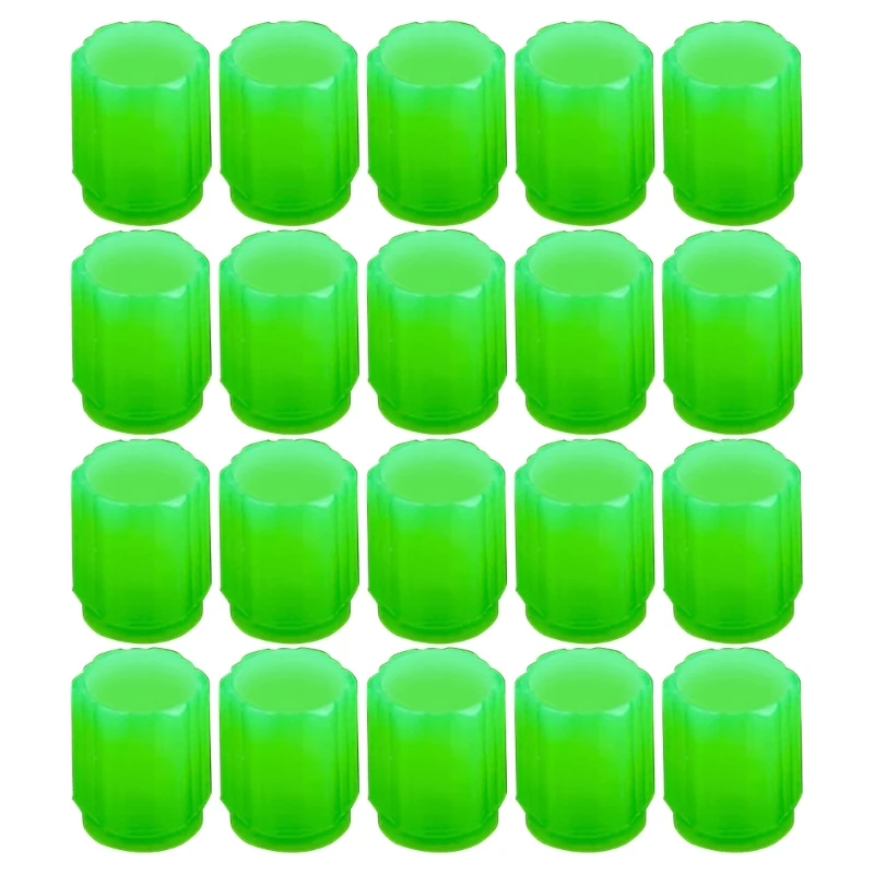 

20Pcs Luminous Cap Fluorescent Night Glowing Car Wheel Tyre Cap Decoration Dropship