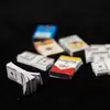 1:12 Scale Dolls Accessories Miniarure Mini Cigarette Case Dollars Cash Money Model Toys For Ob11 BJD  Dollhouse Scenes Decorati 4