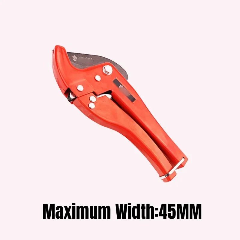 PVC Pipe Cutter Heavy Duty Labor-Saving Hose Scissors PVC PU PP PE Cutter Hose Hand Tools Pipe Shears Plumber Work Tools Cutting 4