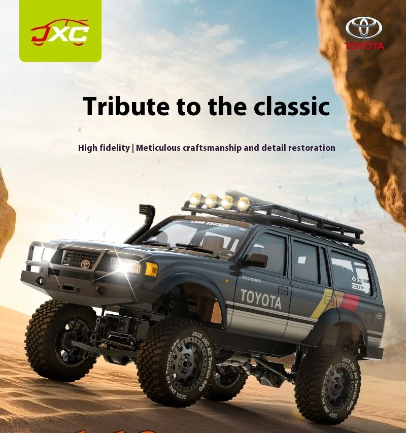 Hot Selling New Product Jxc 1:12 Land Cruiser Lc80 Four