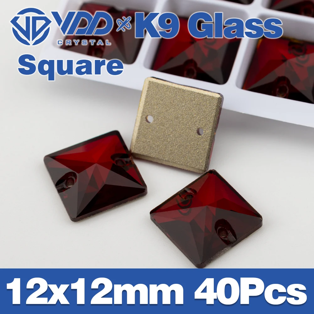 VDD S110 Granat Fase Top Qualität K9 Glas Nähen Auf Strass Kristall Nähen Flatback Steine Für Kleidung Kleidungsstück Dekorationen – Detail 35