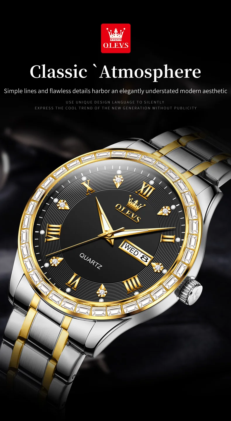 OLEVS 9906 Watch For Men description image 2