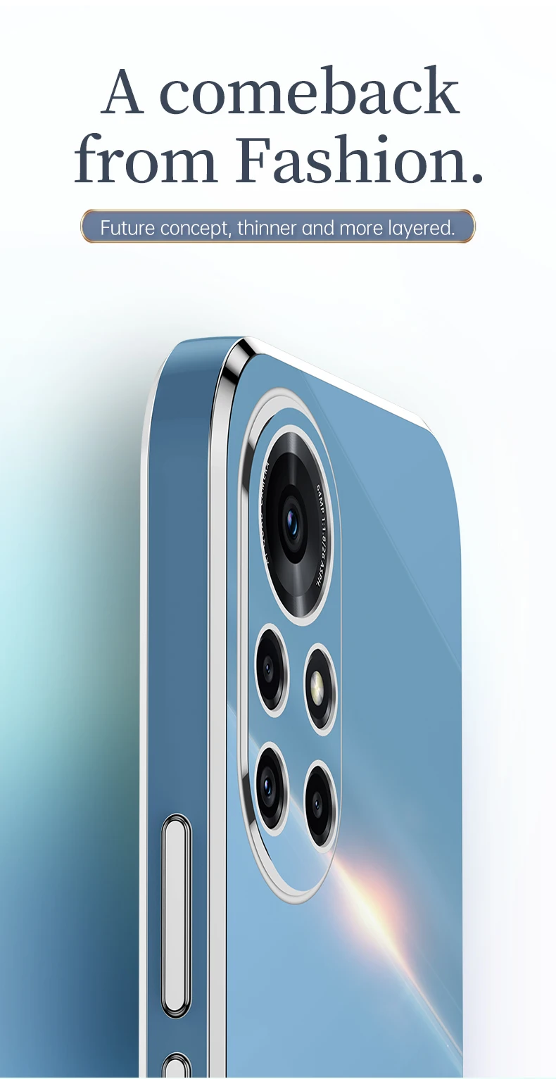 Bling Soft Shockproof Cover Square Luxury Plating Phone Case 3D Laser do Huawei P30 LITE P40 P50 PRO Nova 5T 8 8i 9 Pro_voghion.com