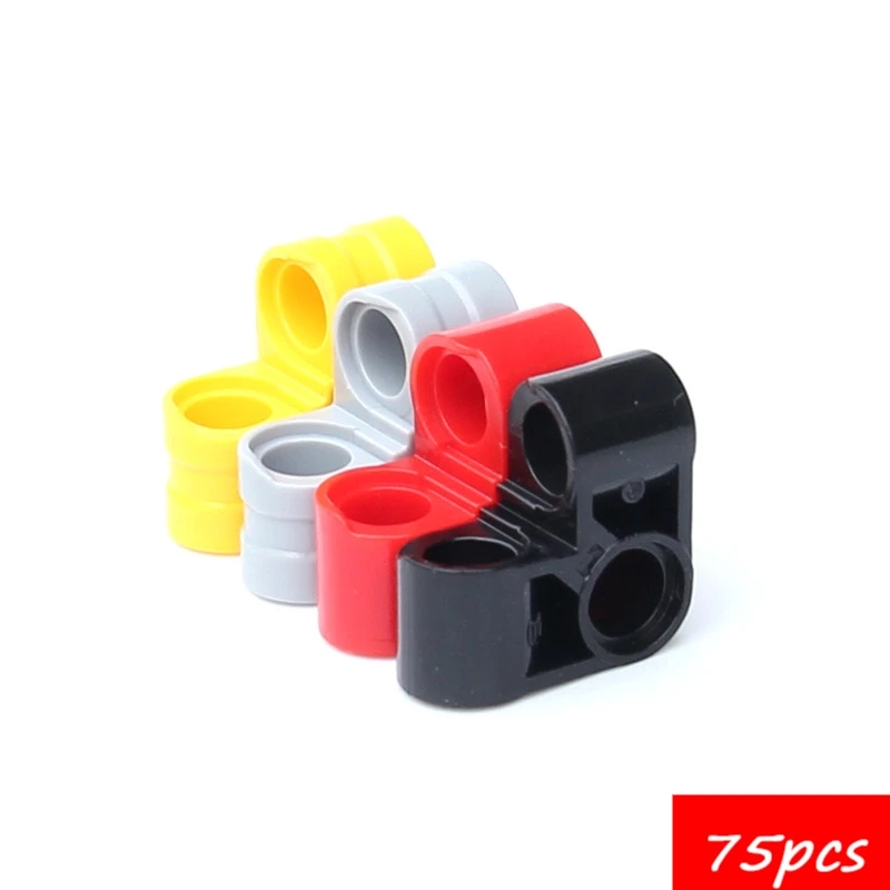 75PCS 하이테크 조립 입자 44809 벽돌 빌딩 블록 키트 교체 부품 장난감 어..