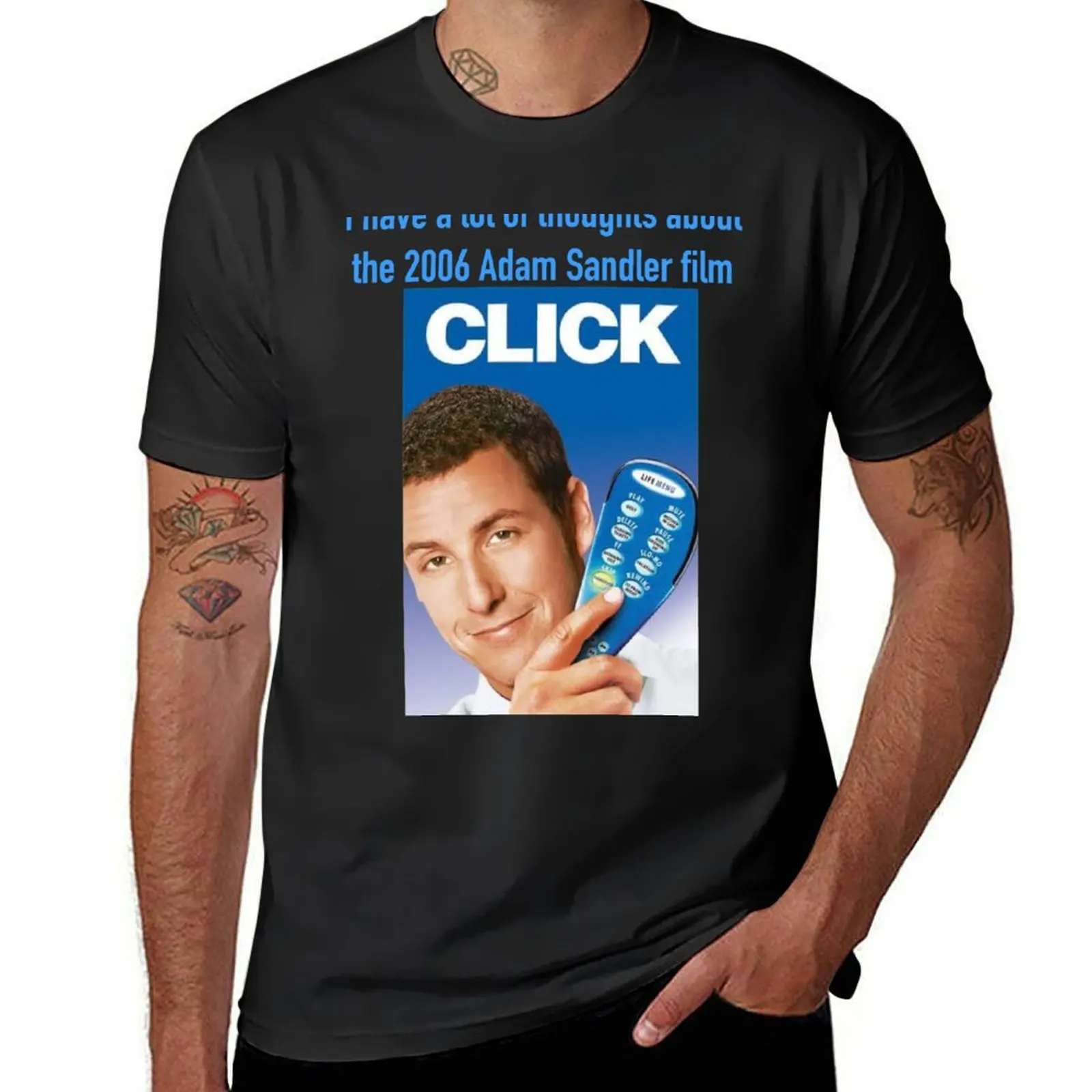 

Click Thoughts T-Shirt shirts graphic tees anime clothes t shirt for men