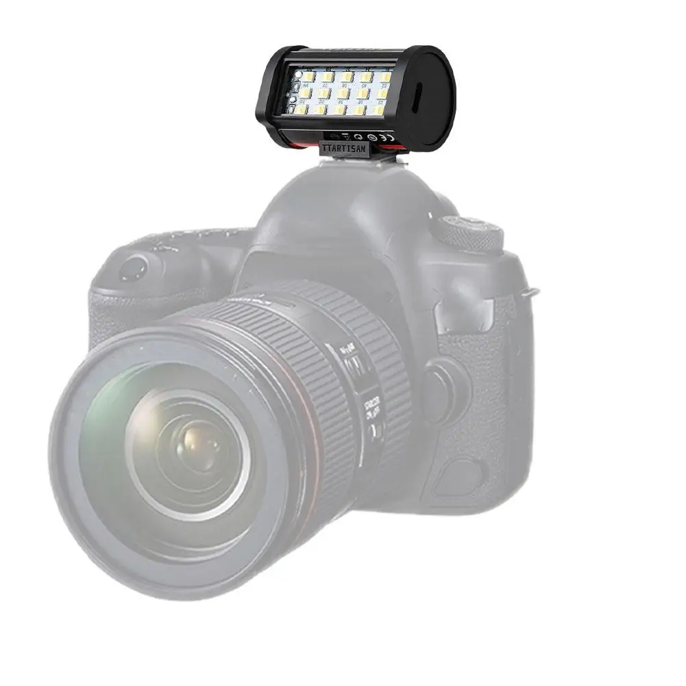 TTArtisan Magnetic LED Light Rechargeable for Camera Lens Photography Blog Live Streaming 5W Fill Light