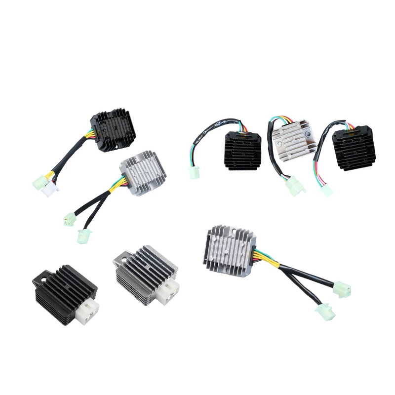 LINGQI RACING Motorcycle 5 Pin 4 5 Wires Voltage Regulator Rectifier Ignition Ignite For Chinese Scooter Moped ATV Off Road