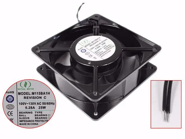 Mutual m115ba2h m115ba1h ac 100v-130v 220v 120x120x38mm
