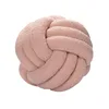 Hand Woven Knotted Ball Pillow Lamb Wool Roll Pillow Sofa Pillow Living Room Round Ball Cushion Headboard Backrest 5