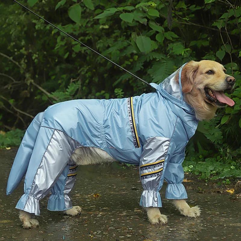 LargeDogRaincoatWaterproofDogRaincoatGoldenRetrieverSmallDog