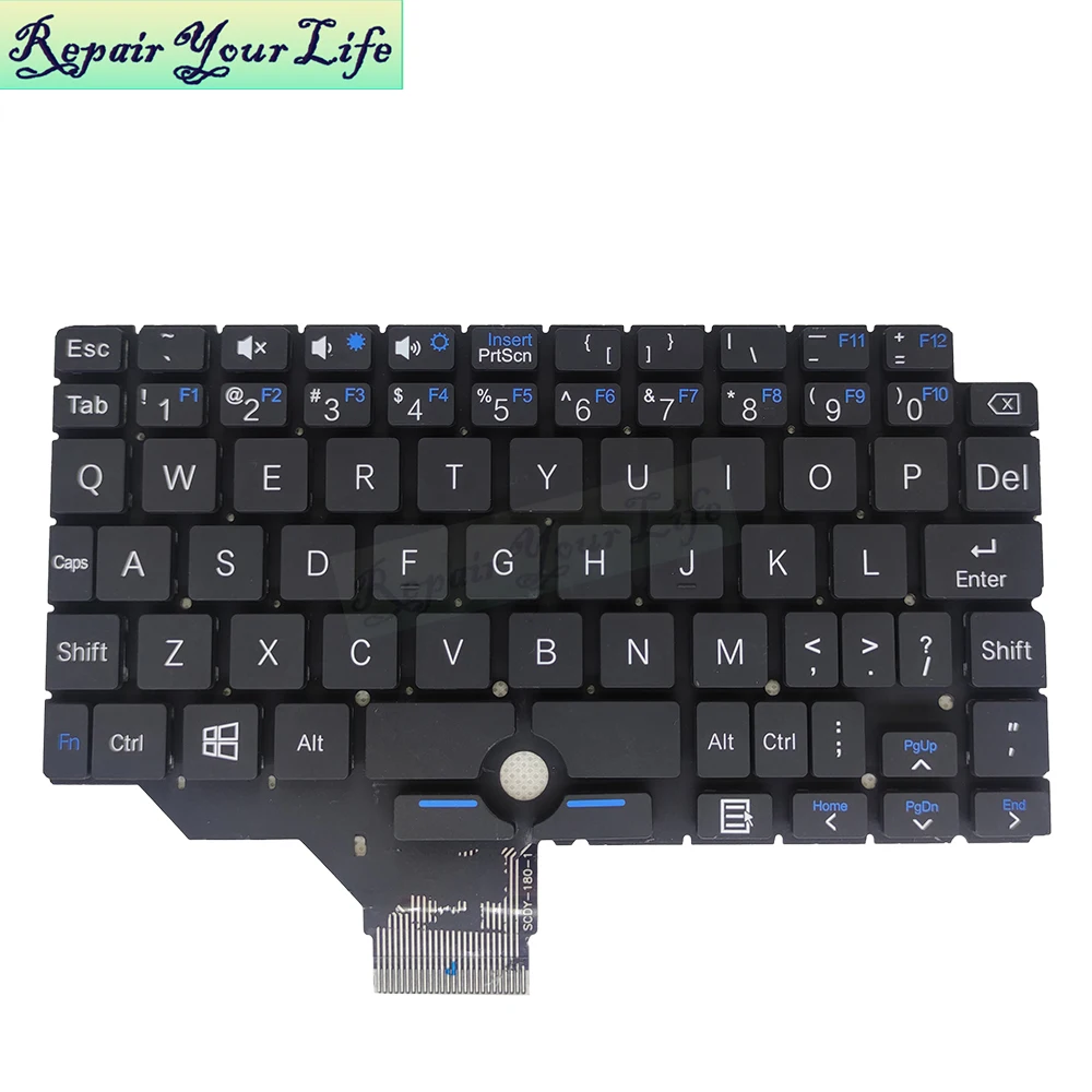 Teclado Inglês dos Eua para Mini Laptop Original Umpc Pocket1 Bolso Gpd p1 Gpd Umpc t1 t2 Scdy180-1 - Imagem 6