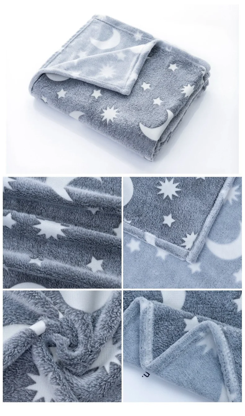 Couvertures en flanelle pour enfants à vendre à chaud, couvertures lumineuses_voghion.com