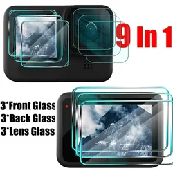 Premium Tempered Glass Screen Protector for GoPro Camera Lens - Ultra Durable 9H Hardness, Full Coverage