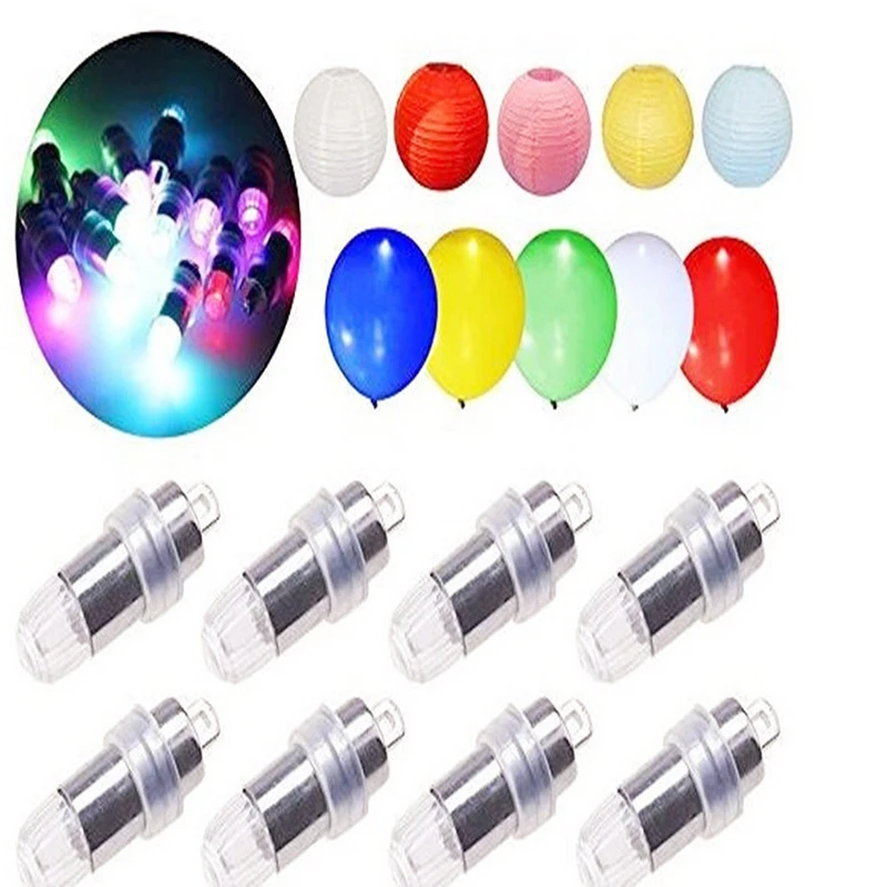 

20Pcs Waterproof LED Party Lights Seasonal Lighting For Balloons Paper Lanterns Balloon Wedding Halloween Christmas Party