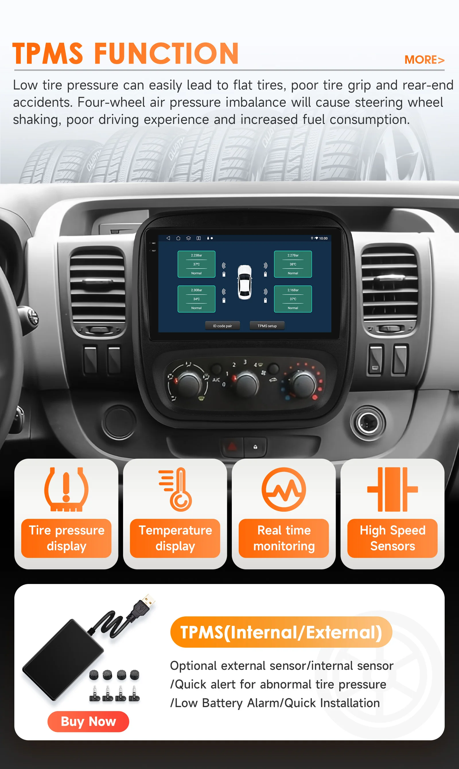 OSSURET 6115 Autoradio Android für Renault Trafic 3 2014–2021 Opel Vivaro B 2014–2018 Carplay 2din Smart Car Multimedia GPS – Detail 40
