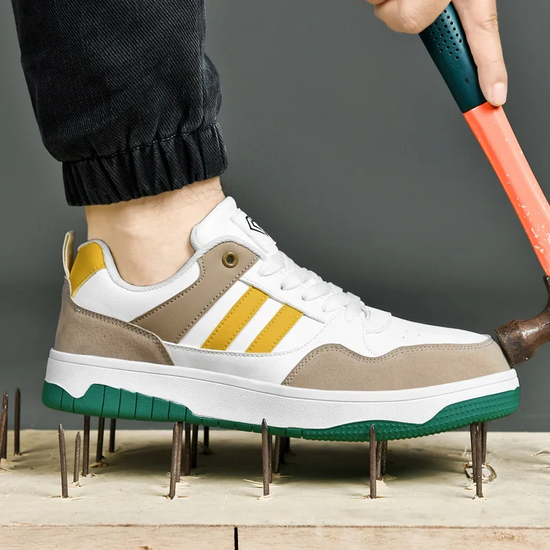 أحذية رياضية خفيفة الوزن قابلة للتنفس ومضادة للثقب...