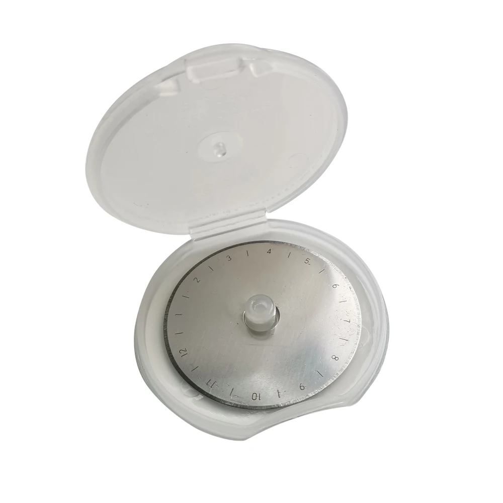 45mm 로터리 커터 블레이드 SK5 점선 스킵 웨이브 나이프 액세서리 롤러, DIY 패브릭 레더 크래프트 커팅 도구