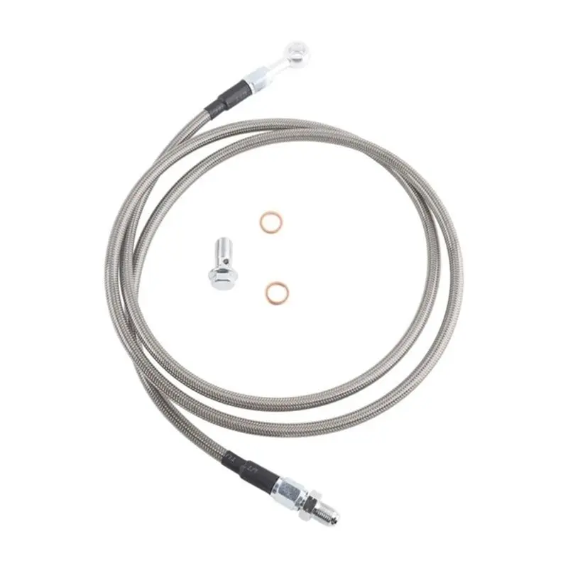 혼다 시빅 92-00용, 아큐라 인테그라 94-01용 클러치 케이블 라인 - 스테인리스 스틸 54인치 레이싱카 길이