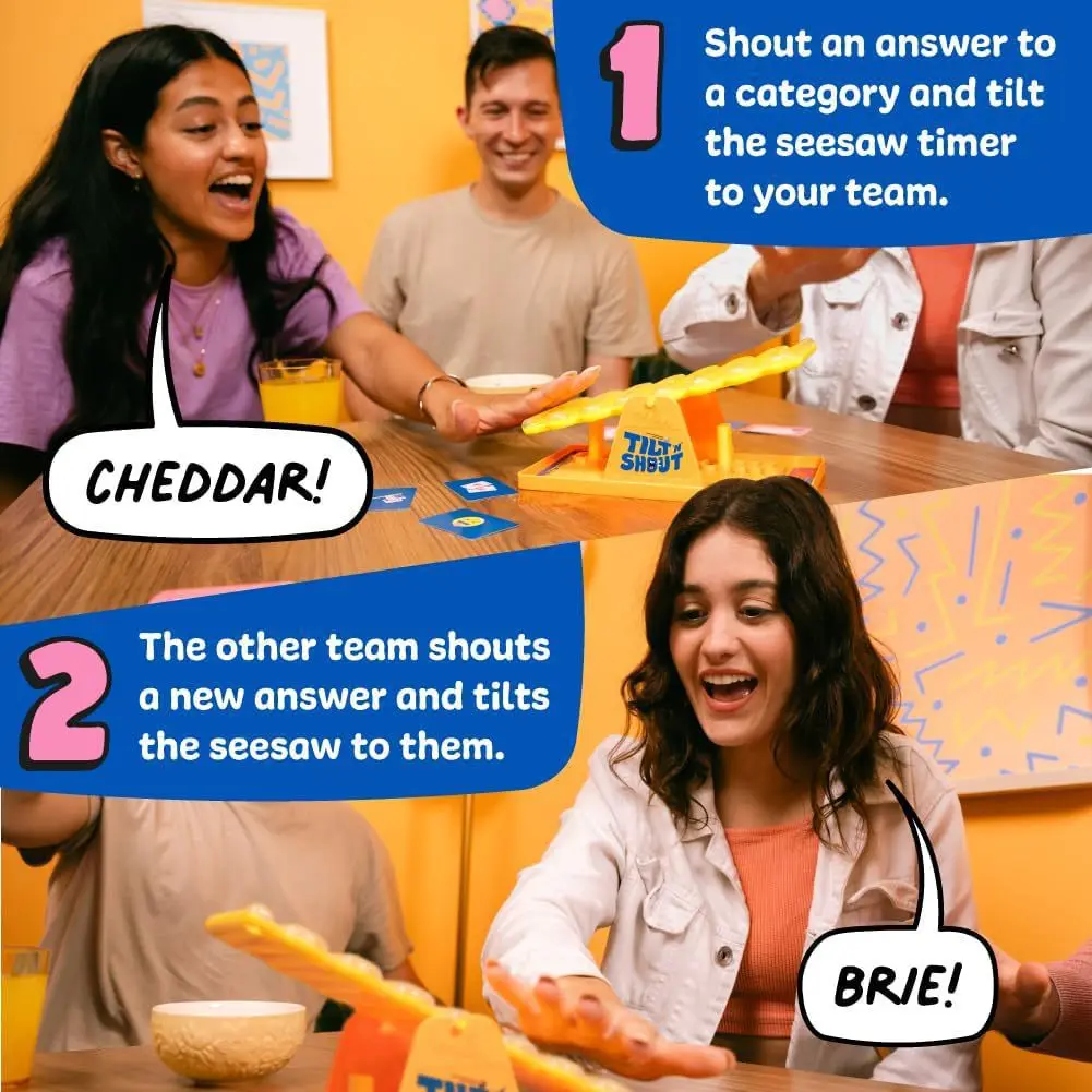 시소를 흔들어보세요, 보드 게임, 그리고 퀴즈 테이블 퍼즐 게임 장난감